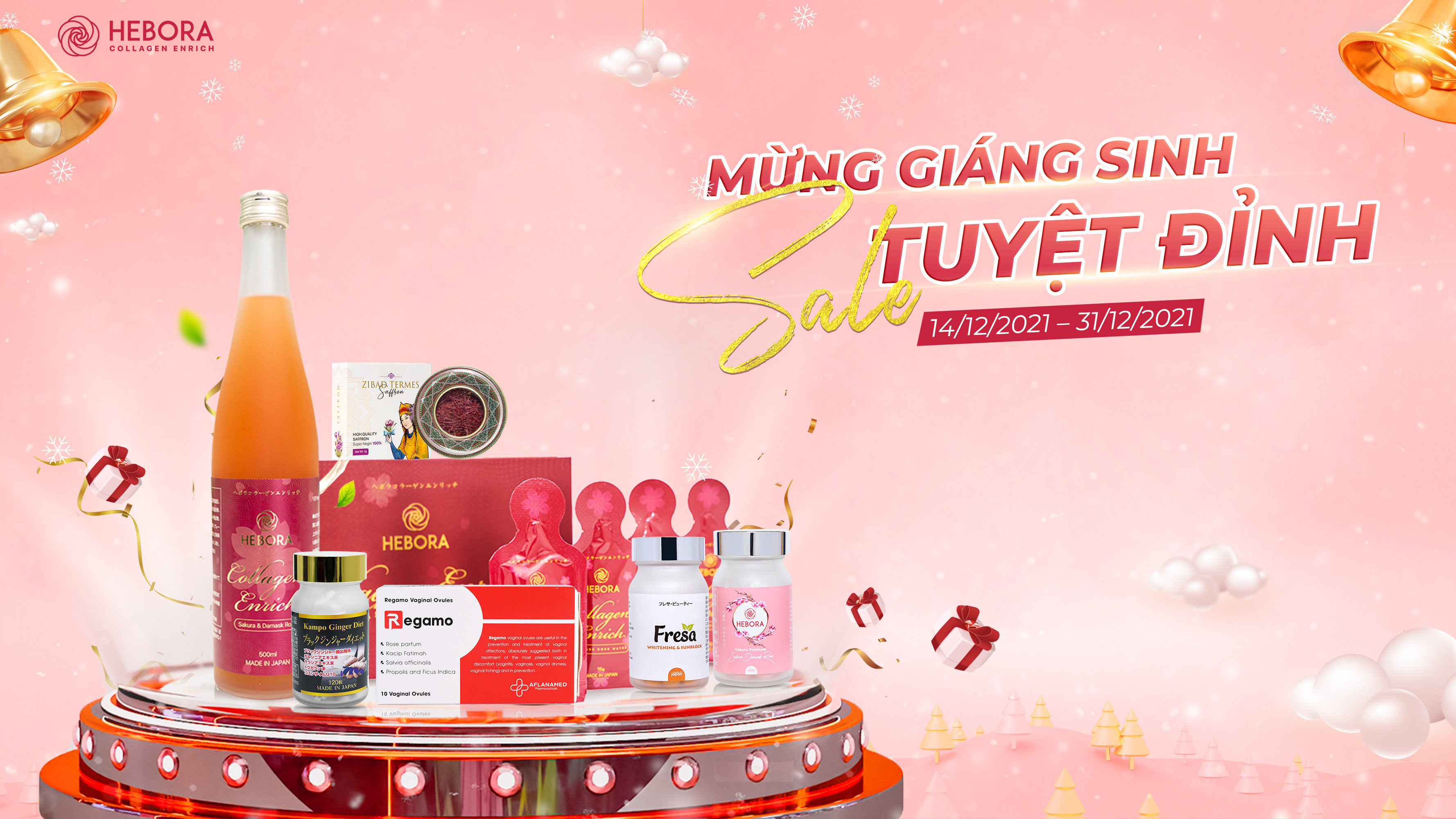 Mừng Giáng Sinh – Sale Tuyệt Đỉnh với chương trình khuyến mãi mới nhất của BEHE Việt Nam!